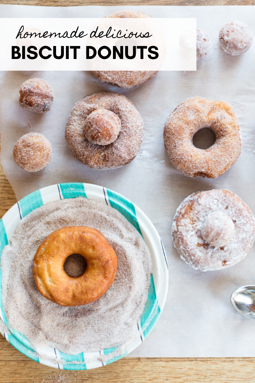 Biscuit Donuts Using Canned Biscuits - Food Banjo