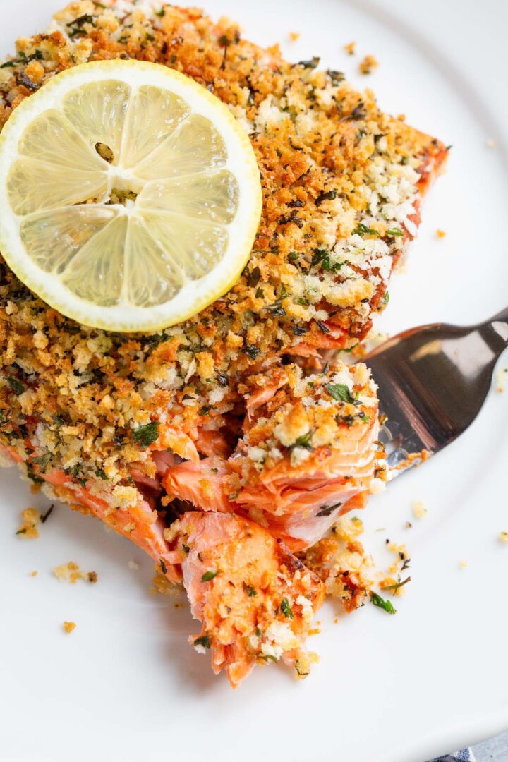 Air Fryer Panko Salmon - Food Banjo